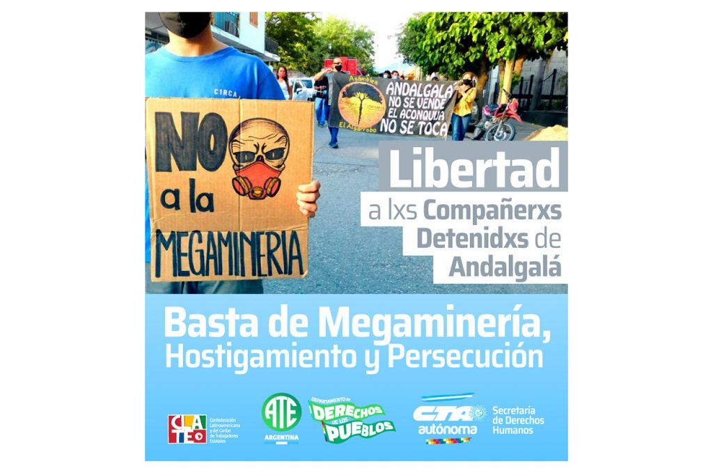 Libertad a lxs detenidxs de Andalgalá